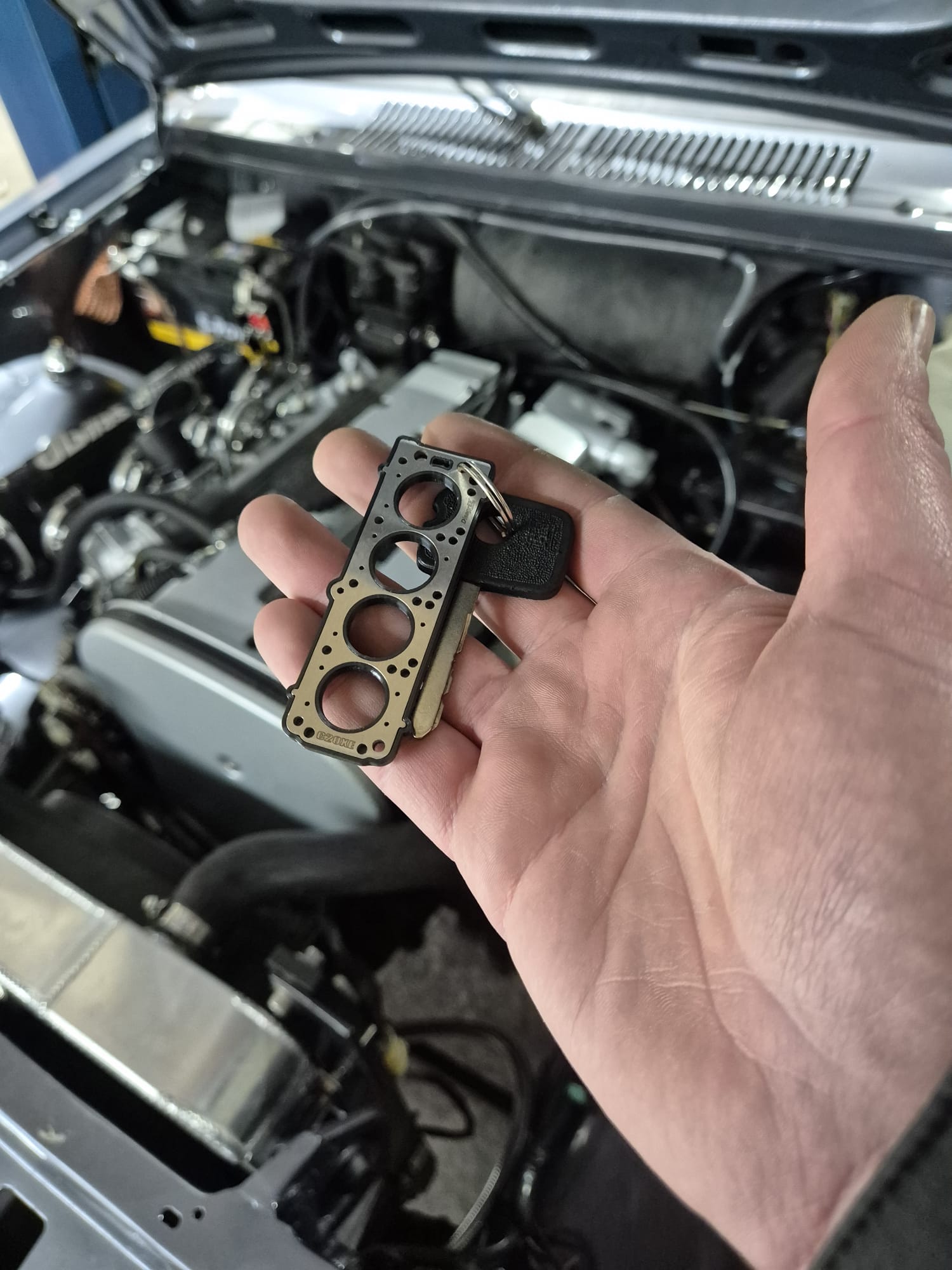 Opel Kopfdichtungen als Schlüsselanhänger – C20XE, CiH