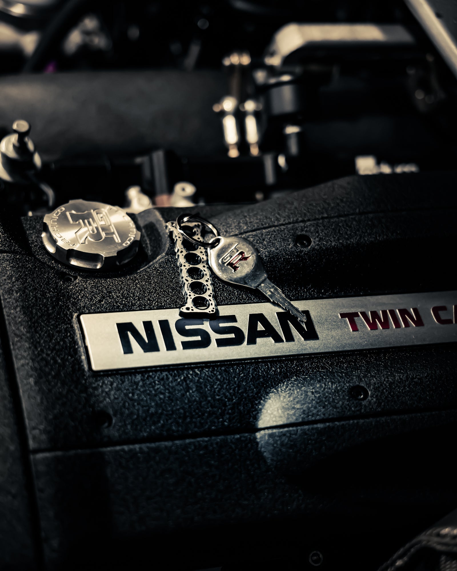 Miniatur einer Kopfdichtung für Nissan RB 20 / 25 / 26 DisagrEE