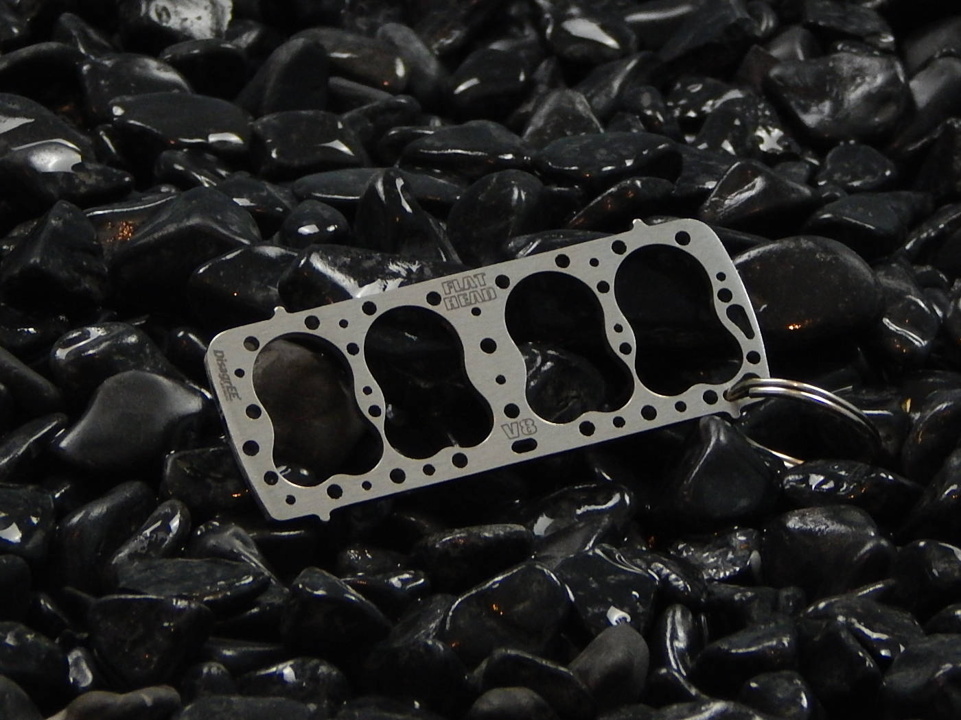 Miniatur einer Kopfdichtung für Ford Flathead V8 DisagrEE