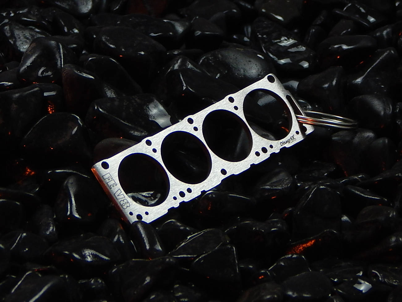 Miniatur einer Kopfdichtung für Ford FE 352-428 V8 DisagrEE
