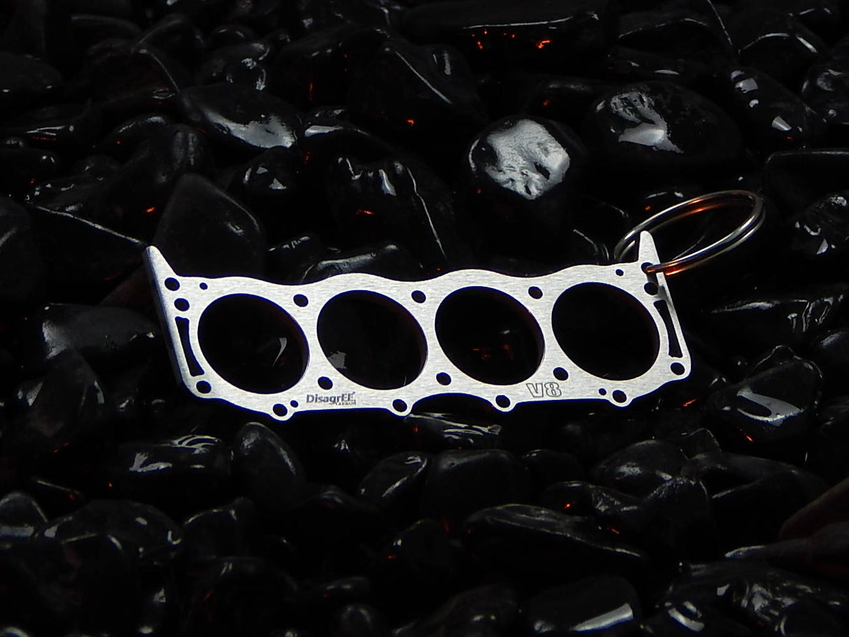 Miniatur einer Kopfdichtung für Rover V8 DisagrEE