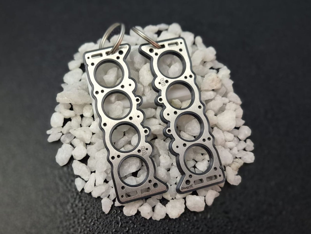 Miniatur einer Kopfdichtung für Holden V8 DisagrEE