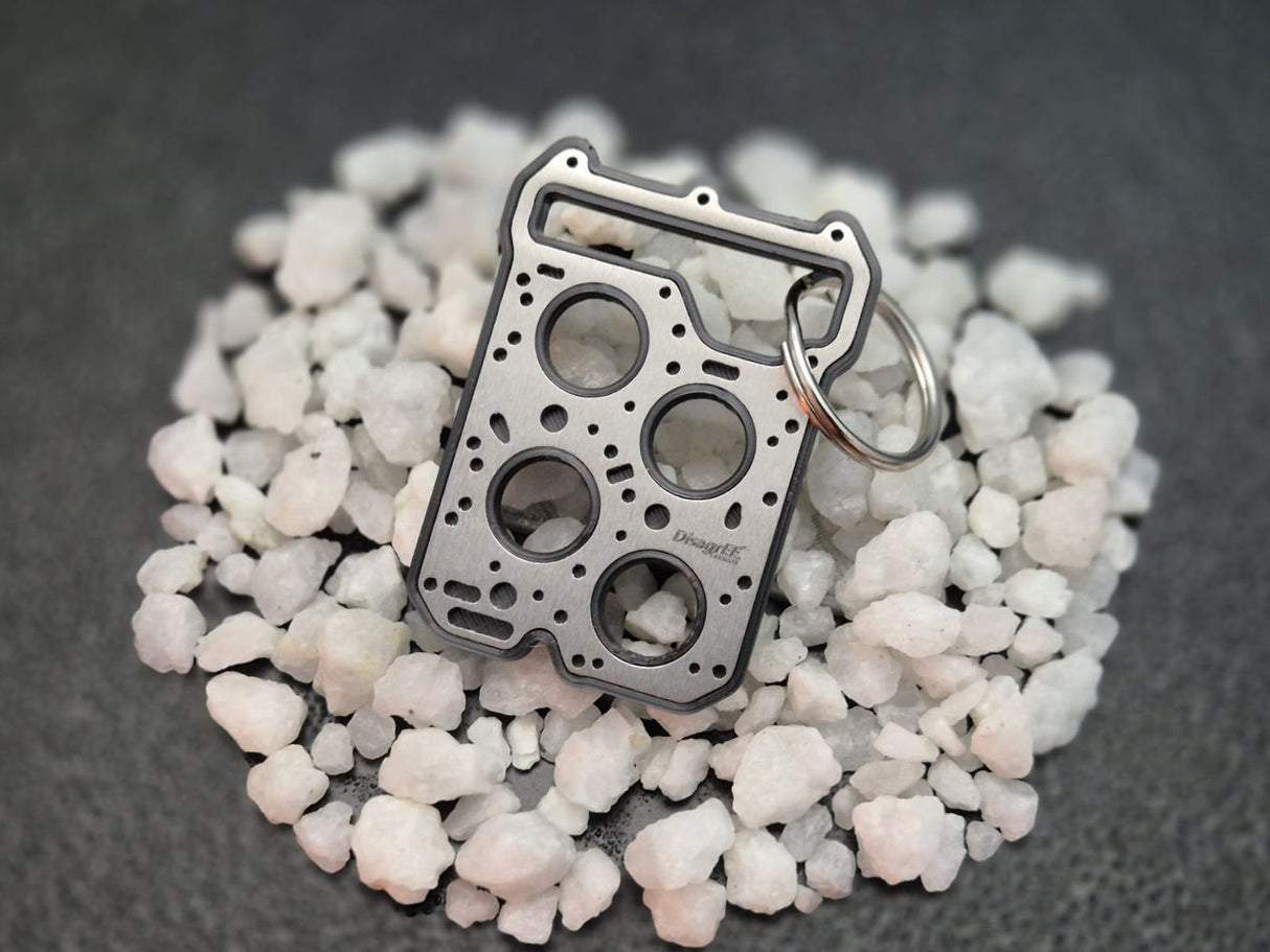 Miniatur einer Kopfdichtung für Lancia Fulvia V4 DisagrEE