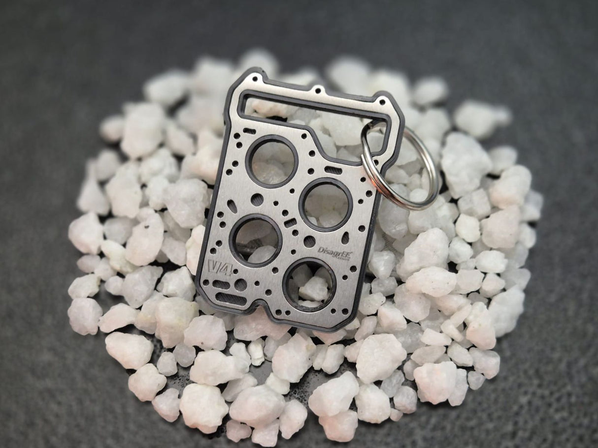 Miniatur einer Kopfdichtung für Lancia Fulvia V4 DisagrEE