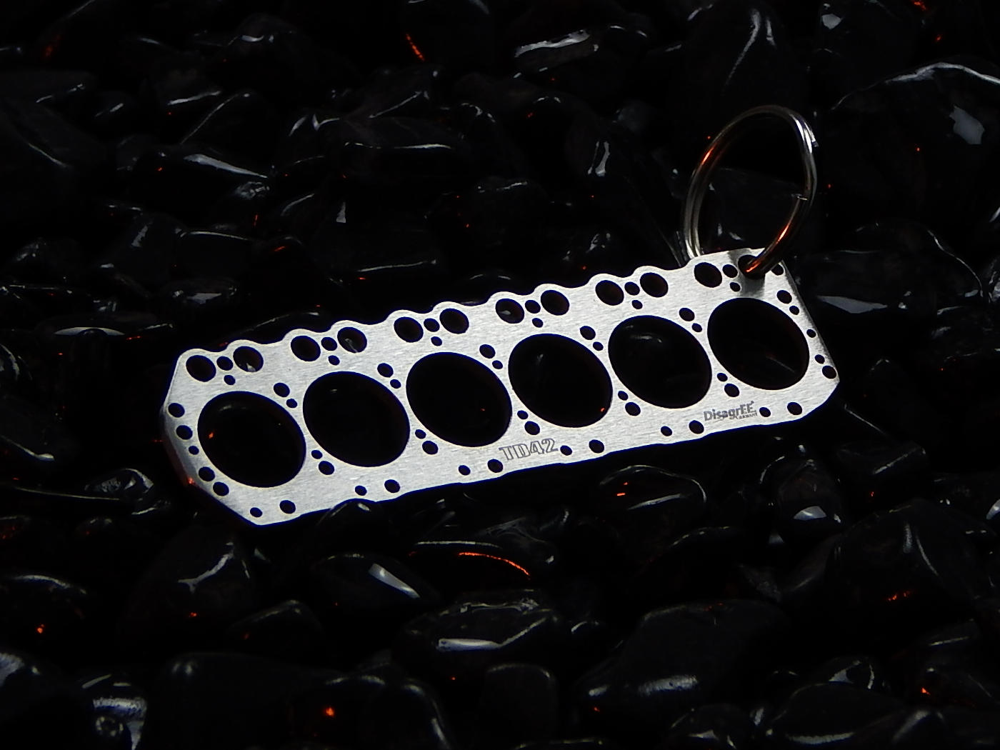 Miniatur einer Kopfdichtung für Nissan TD42 DisagrEE