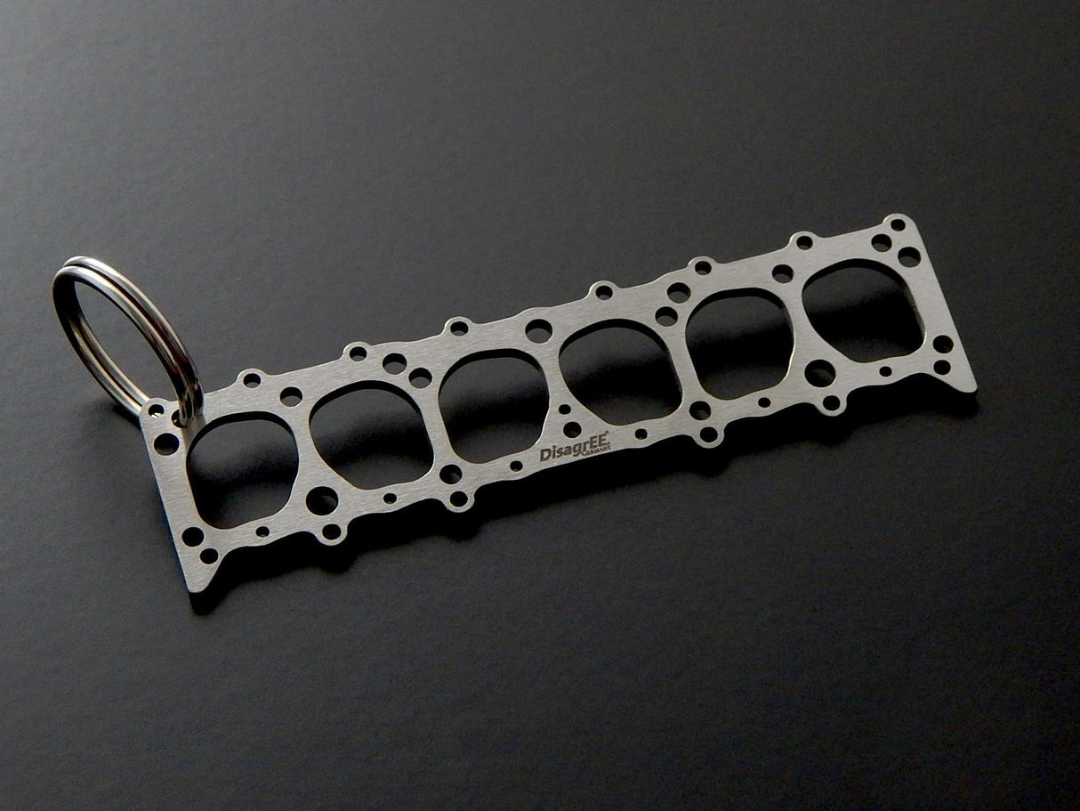 Miniatur einer Kopfdichtung für Chevrolet Stovebolt Gen 2 - DisagrEE - keychain - Schlüsselanhänger