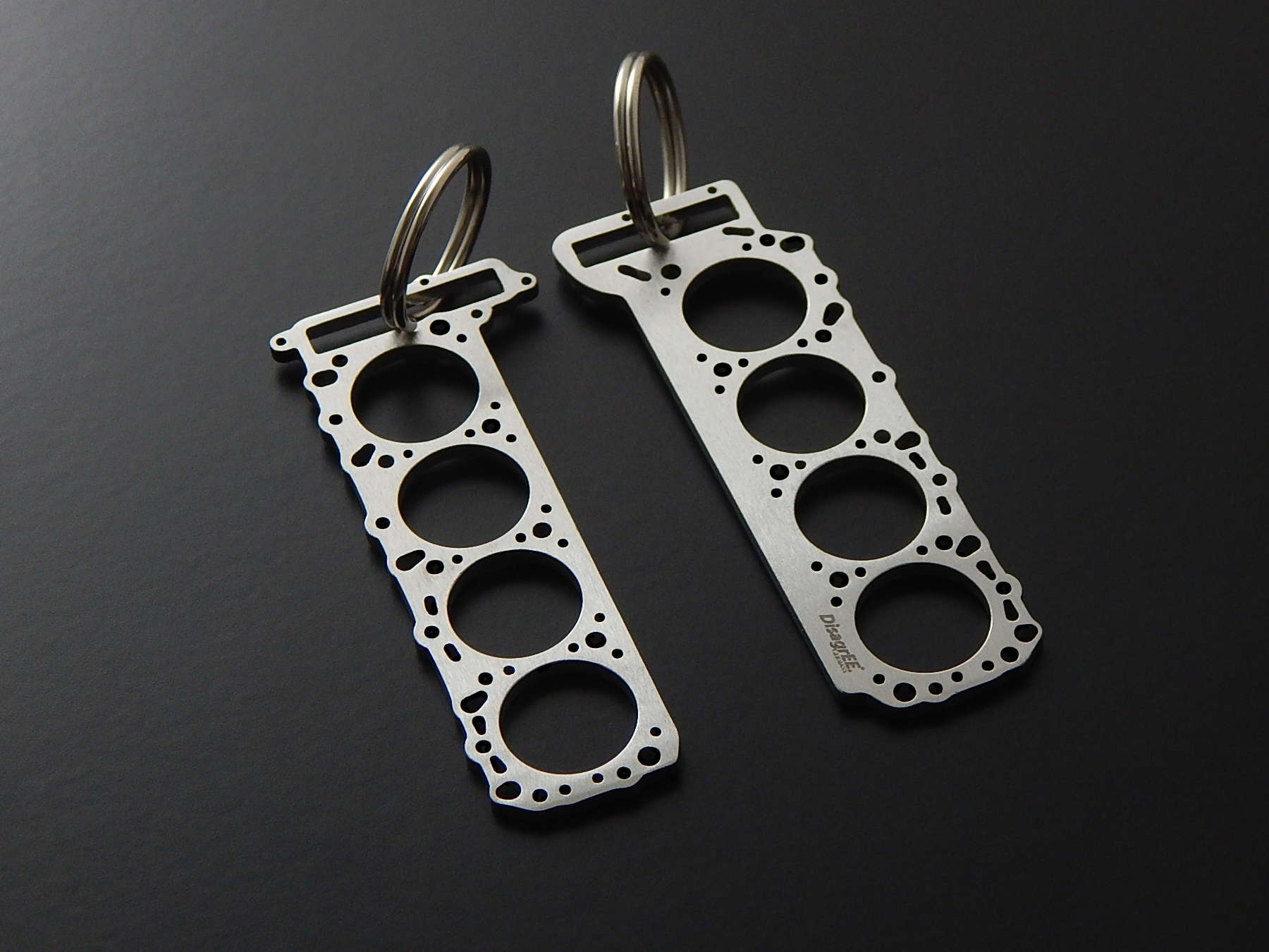 Miniatur einer Kopfdichtung für Mercedes M119 - DisagrEE - keychain - Schlüsselanhänger