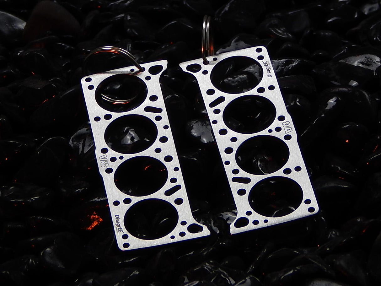 Miniatur einer Kopfdichtung für Pontiac V8 DisagrEE