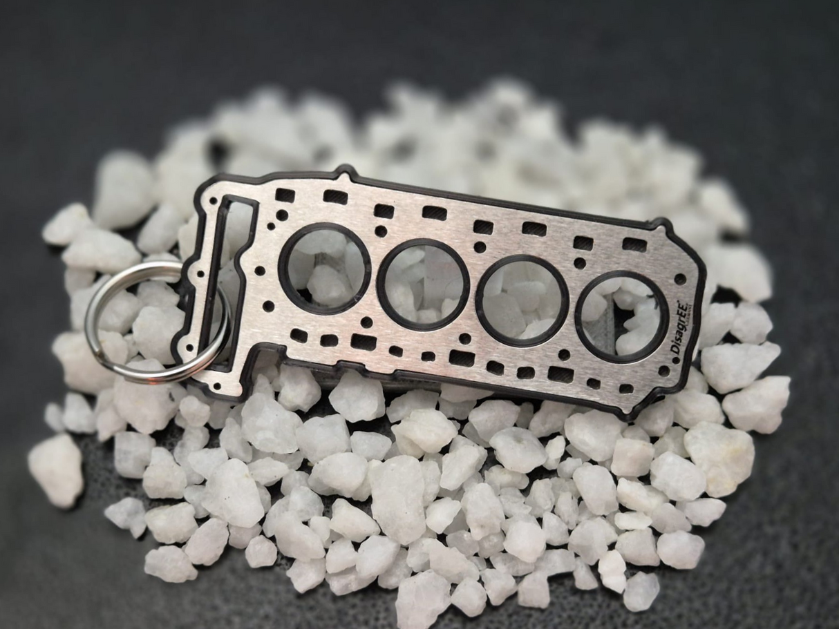 Miniatur einer Kopfdichtung für Audi/Porsche 4,0 TFSI EA825 DisagrEE