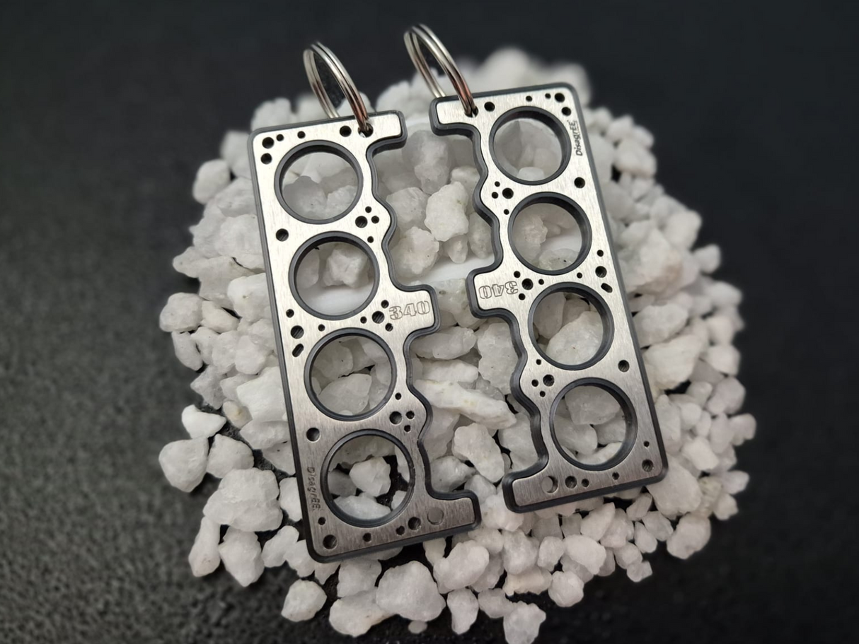 Miniatur einer Kopfdichtung für Chrysler LA V8 340 / 360 DisagrEE