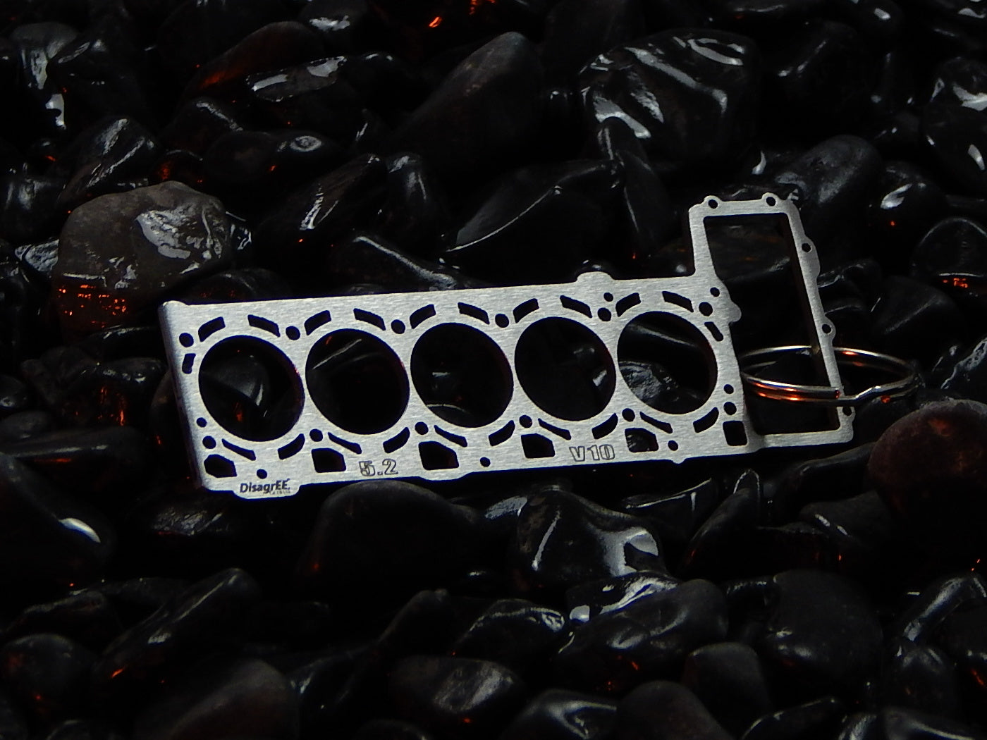 Miniatur einer Kopfdichtung für Audi / Lamborghini 5.2 V10 FSI DisagrEE