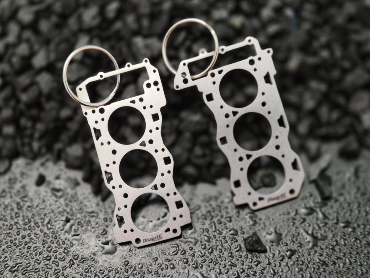 Miniatur einer Kopfdichtung für Porsche 9A2 evo DisagrEE