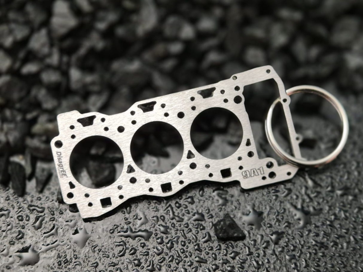 Miniatur einer Kopfdichtung für Porsche 9A1 DisagrEE