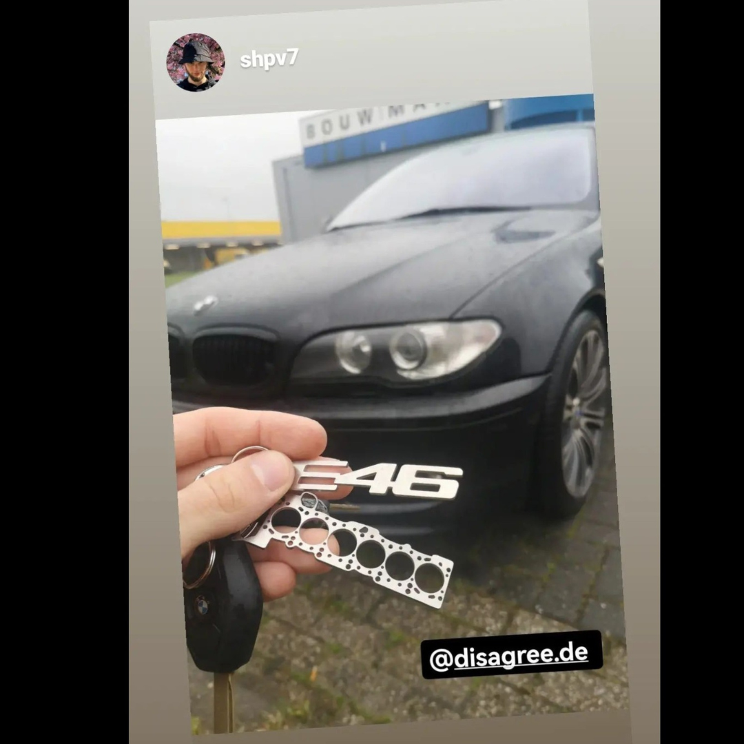 Miniatur einer Kopfdichtung für BMW M52TU DisagrEE