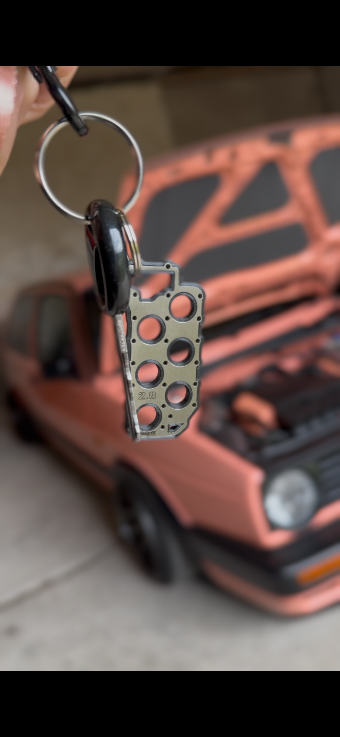 Miniatur einer Kopfdichtung für VW VR6 12V 2,8/2,9 DisagrEE