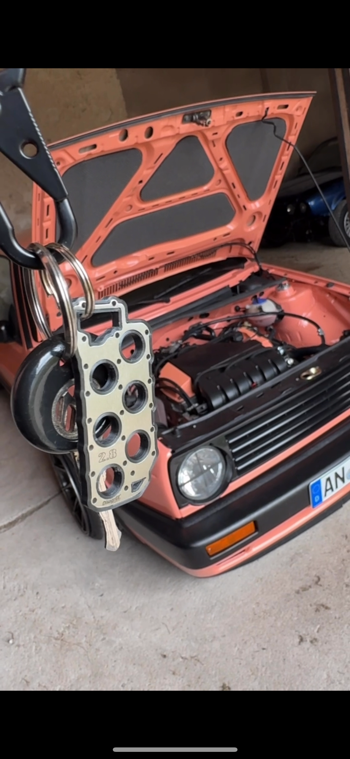 Miniatur einer Kopfdichtung für VW VR6 12V 2,8/2,9 DisagrEE