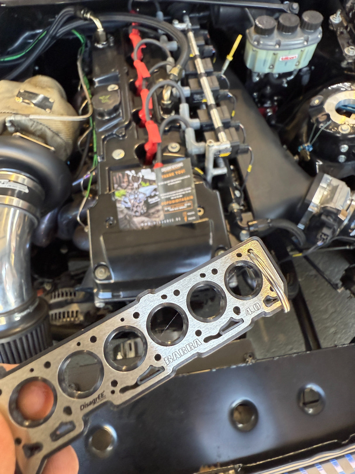 Miniatur einer Kopfdichtung für Ford Barra 4.0 DisagrEE