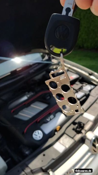 Miniatur einer Kopfdichtung für VW VR5 10V DisagrEE
