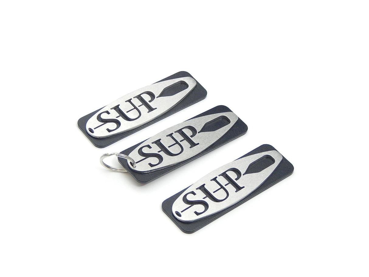 SUP Edelstahl / Aluminium - DisagrEE - keychain - Schlüsselanhänger