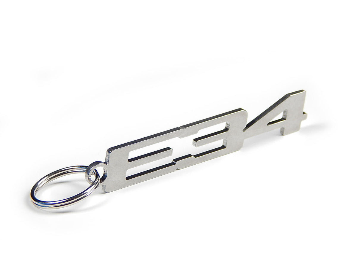 5er BMW Keychain Stainless Steel brushed – DisagrEE