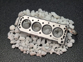 keychain - Schlüsselanhänger - Miniatur einer Kopfdichtung für Rover K Serie - DisagrEE Germany