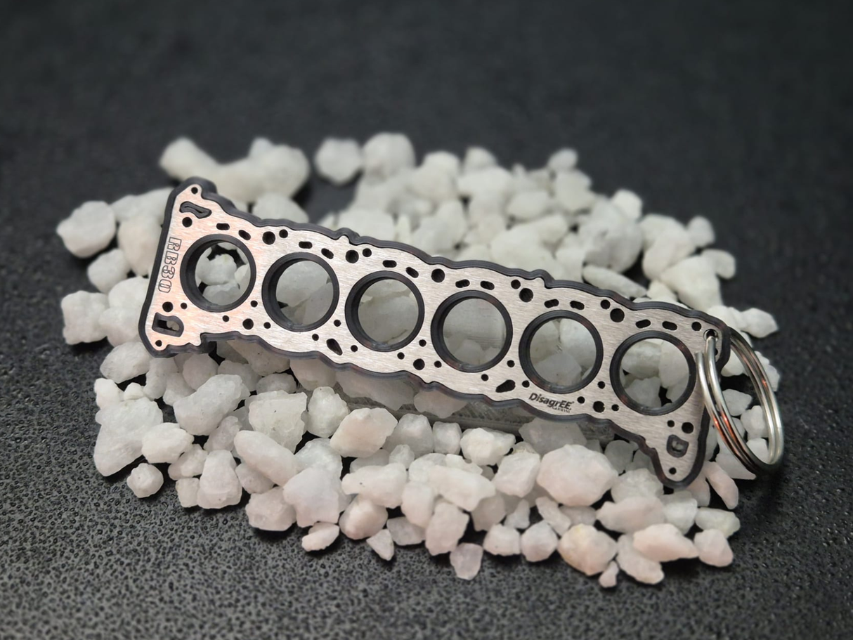 Miniatur einer Kopfdichtung für Nissan RB 20 / 25 / 26 / 30 DisagrEE