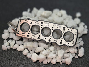 keychain - Schlüsselanhänger - Miniatur einer Kopfdichtung für Fiat Pratola Serra 2.0 20V Turbo - DisagrEE Germany