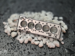 keychain - Schlüsselanhänger - Miniatur einer Kopfdichtung für Ford Focus MK2 ST / RS 2.5 - DisagrEE Germany
