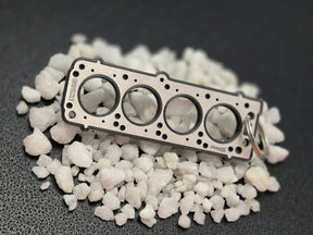 keychain - Schlüsselanhänger - Miniatur einer Kopfdichtung für Opel C20XE / C20LET - DisagrEE Germany