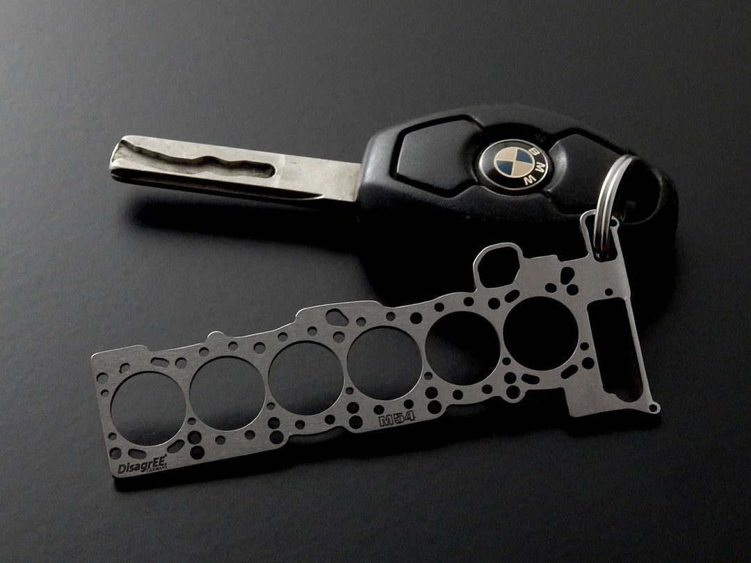 Head gaskets for BMW engines as Keychains! – DisagrEE