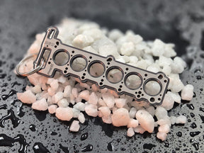keychain - Schlüsselanhänger - Miniatur einer Kopfdichtung für BMW M50 - DisagrEE Germany