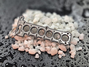 keychain - Schlüsselanhänger - Miniatur einer Kopfdichtung für BMW S50 (US-Spec) - DisagrEE Germany