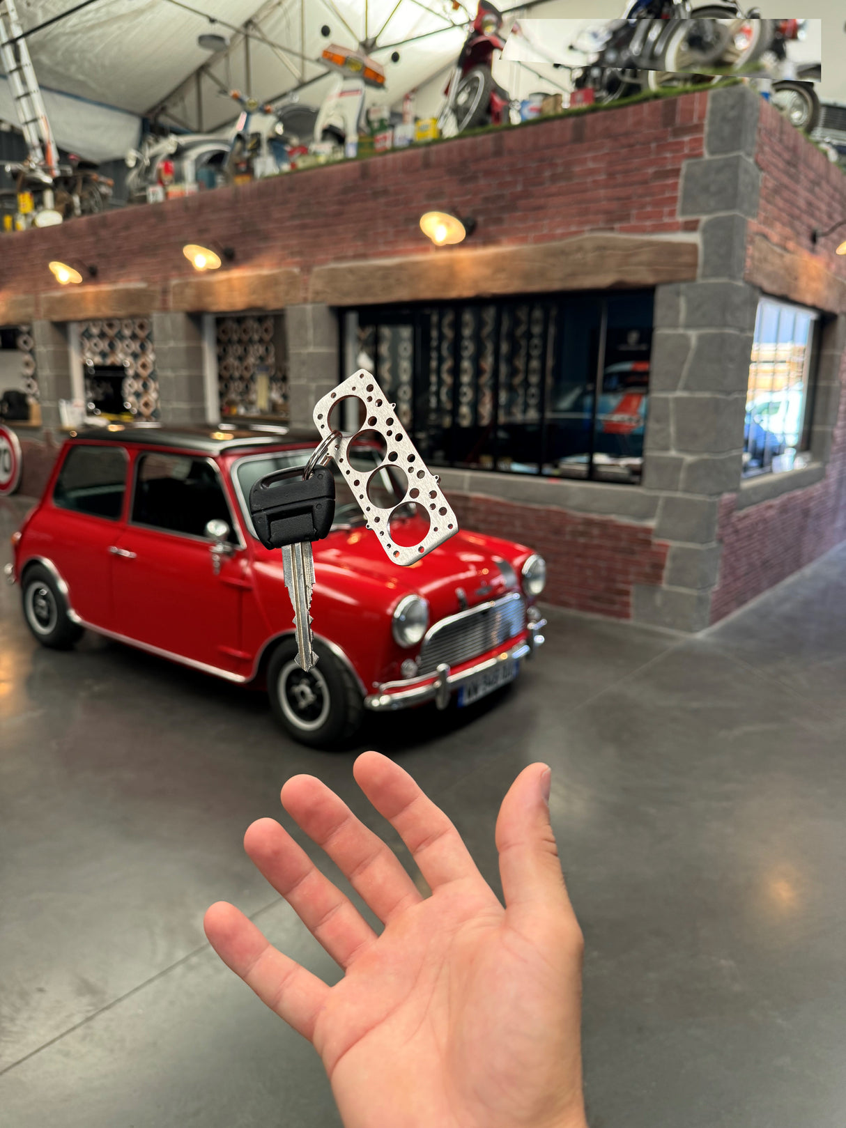 Miniatur einer Kopfdichtung für Austin Mini 1275 DisagrEE