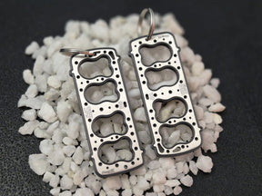 keychain - Schlüsselanhänger - Miniatur einer Kopfdichtung für Ford Flathead V8 - DisagrEE Germany