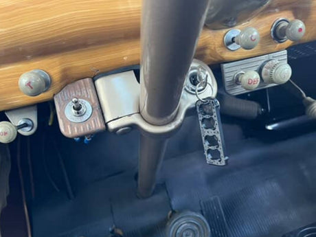 Miniatur einer Kopfdichtung für Ford Flathead V8 DisagrEE