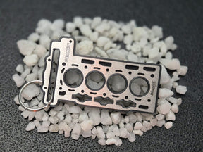 keychain - Schlüsselanhänger - Miniatur einer Kopfdichtung für PSA Prince - DisagrEE Germany
