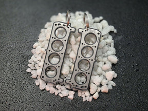 keychain - Schlüsselanhänger - Miniatur einer Kopfdichtung für Ford V8 Windsor / Small Block - DisagrEE Germany
