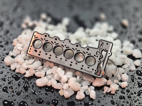 keychain - Schlüsselanhänger - Miniatur einer Kopfdichtung für BMW N54 - DisagrEE Germany