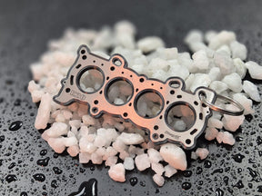keychain - Schlüsselanhänger - Miniatur einer Kopfdichtung für Honda K20 / K24 - DisagrEE Germany