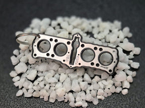 keychain - Schlüsselanhänger - Miniatur einer Kopfdichtung für Honda CB 750 Four - DisagrEE Germany