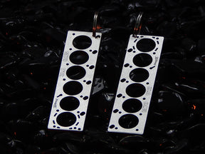 keychain - Schlüsselanhänger - Miniatur einer Kopfdichtung für BMW M70 / S70 / M73 V12 - DisagrEE Germany