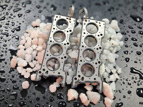 keychain - Schlüsselanhänger - Miniatur einer Kopfdichtung für Ford Modular Engine 4.6 / 5.4 - DisagrEE Germany