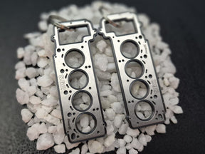 keychain - Schlüsselanhänger - Miniatur einer Kopfdichtung für BMW S62 - DisagrEE Germany