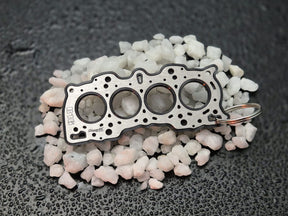 keychain - Schlüsselanhänger - Miniatur einer Kopfdichtung für Honda B 16/18/20 - DisagrEE Germany