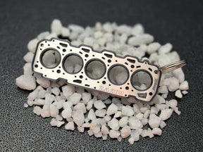 keychain - Schlüsselanhänger - Miniatur einer Kopfdichtung für Alfa Romeo 2,4 JTD 20V - DisagrEE Germany