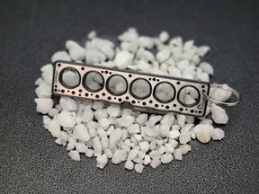 keychain - Schlüsselanhänger - Miniatur einer Kopfdichtung für Holden Straight Six - DisagrEE Germany