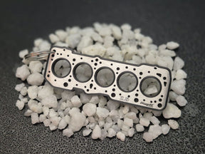 keychain - Schlüsselanhänger - Miniatur einer Kopfdichtung für VAG 2,5 TDI (EA180) - DisagrEE Germany
