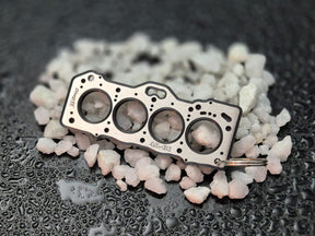 keychain - Schlüsselanhänger - Miniatur einer Kopfdichtung für Toyota 4A-GE - DisagrEE Germany