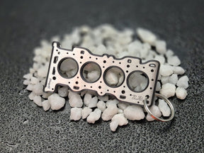 keychain - Schlüsselanhänger - Miniatur einer Kopfdichtung für Ford Duratec 2,3 - DisagrEE Germany