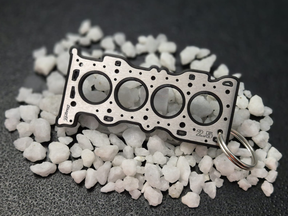 keychain - Schlüsselanhänger - Miniatur einer Kopfdichtung für Mazda 2,5 MZR - DisagrEE Germany